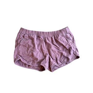 Madewell Pull-On Chino Shorts Elastic Waist Summer Casual High-Rise Soft Sz M